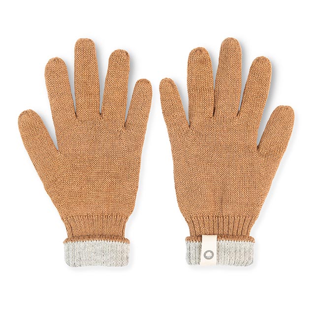 Gants en alpaga - Camel