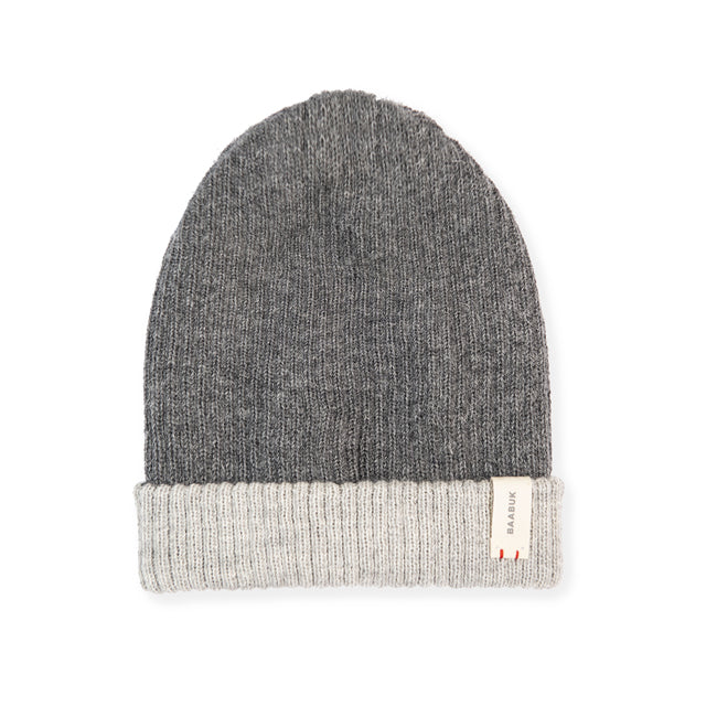 Bonnets en alpaga - Réversibles Dark Grey