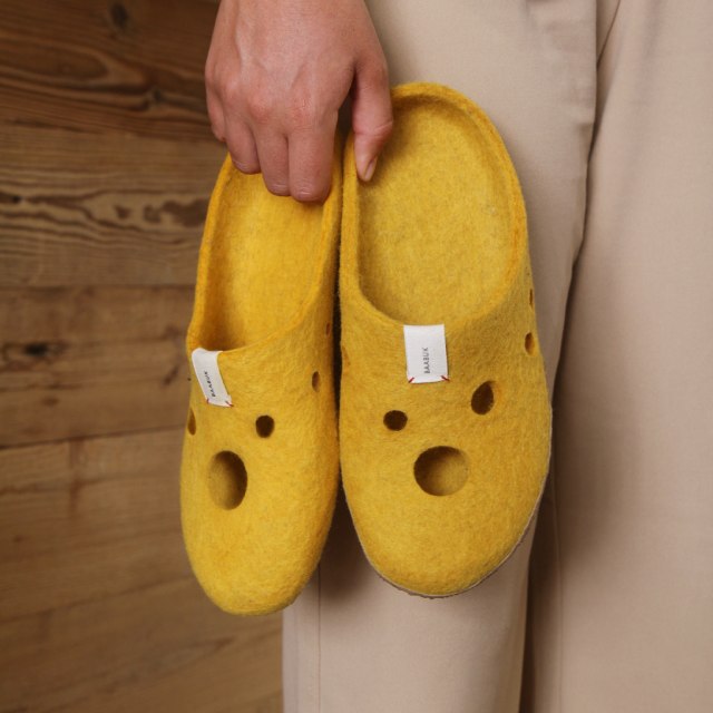 Kanga Slippers - Swiss Cheese