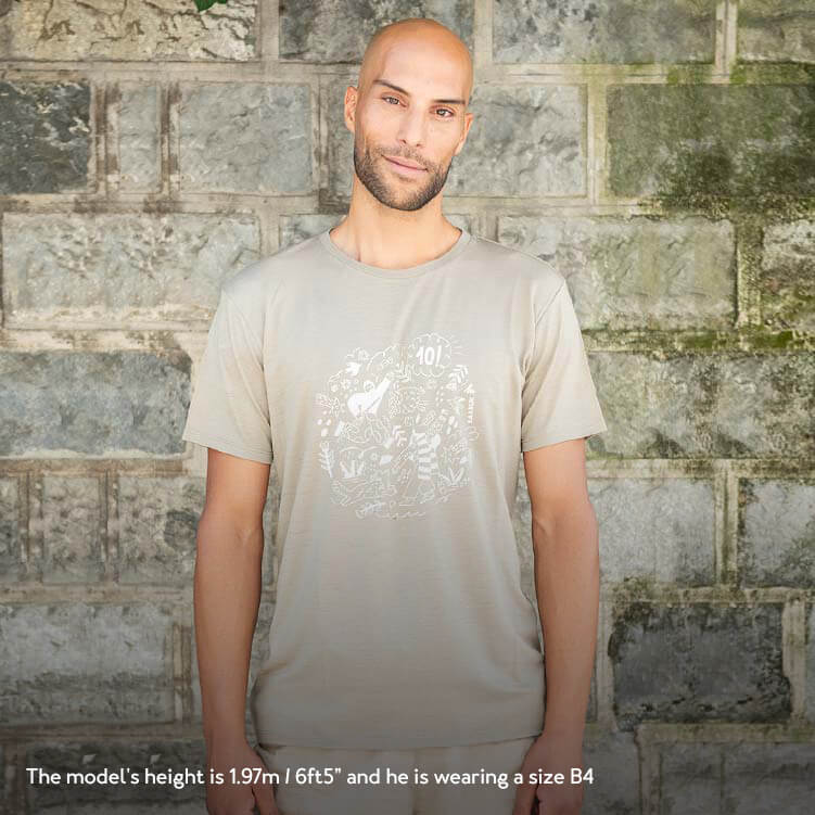 10-Jahres-Jubiläums-T-Shirt - Portugal Khaki