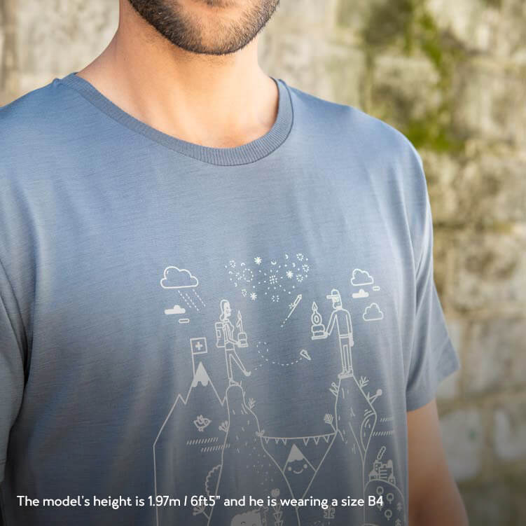 10 Year Anniversary T shirt - Switzerland Dark Grey – Baabuk