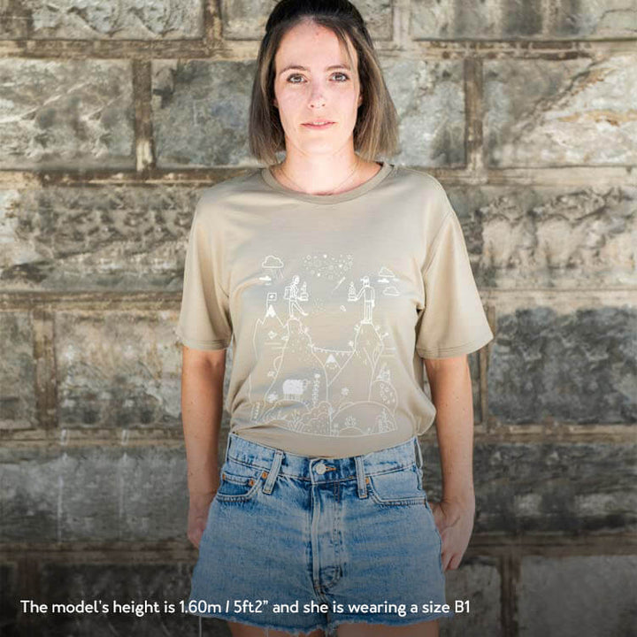 10-Jahres-Jubiläums-T-Shirt - Schweiz Khaki