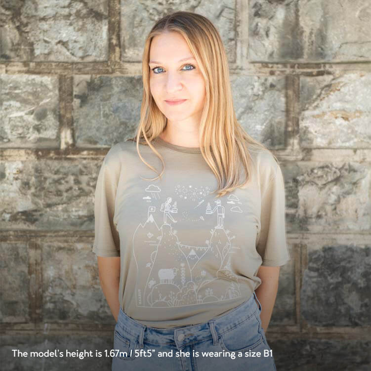 10-Jahres-Jubiläums-T-Shirt - Schweiz Khaki