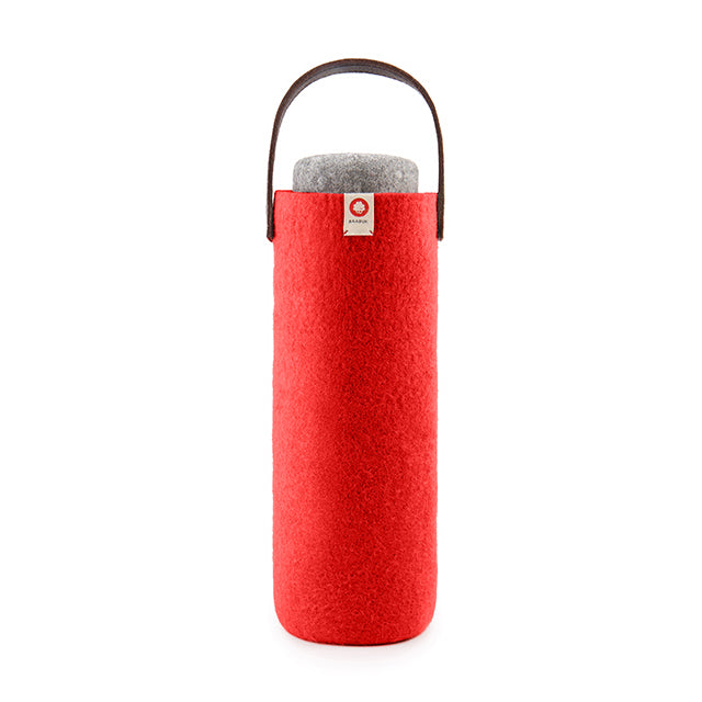 Weinkühler aus Wolle - Swiss Red