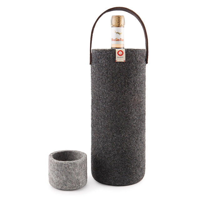Seau à vin en laine - Dark Grey