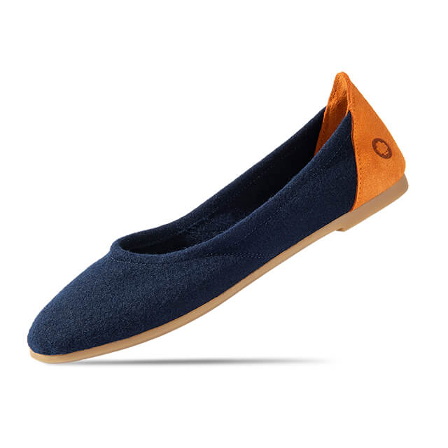 Ballerina aus Wolle - Blue