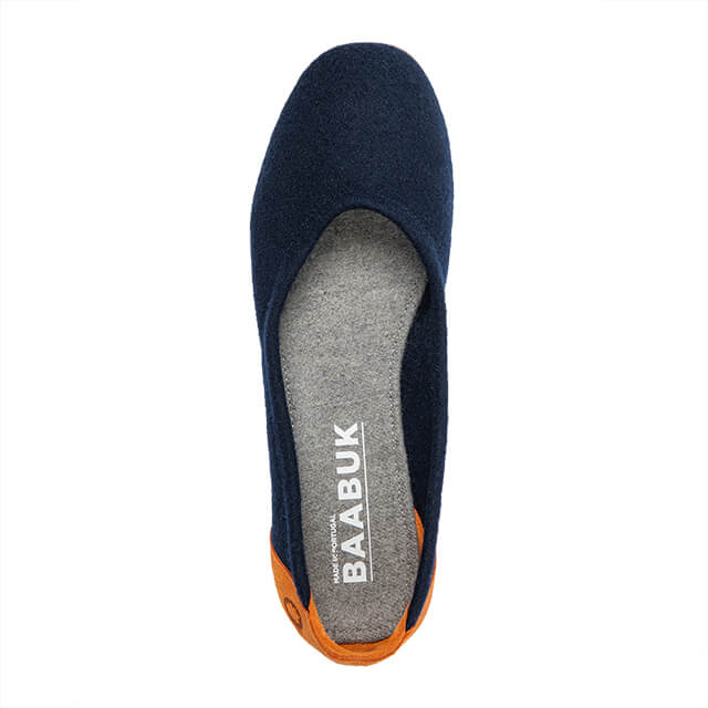 Ballerina aus Wolle - Blue