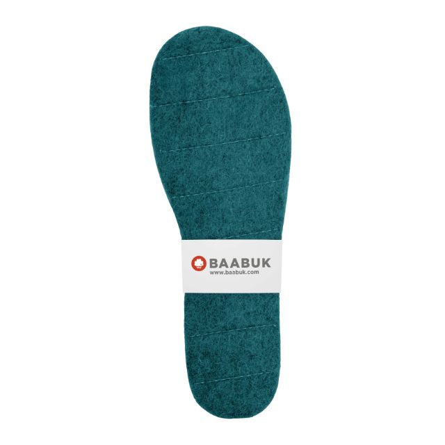 Semelles - Chaussons Emerald Green