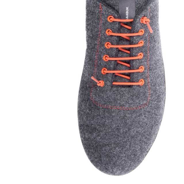 Klassischer Wooler - Orange Grey