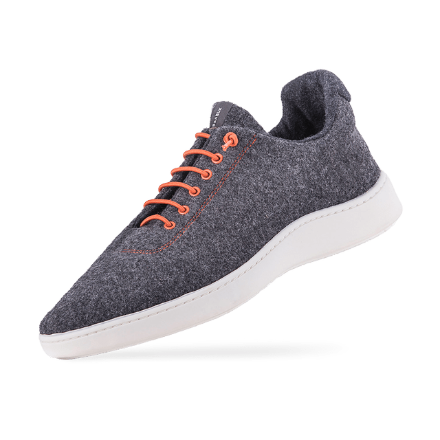 Klassischer Wooler - Orange Grey