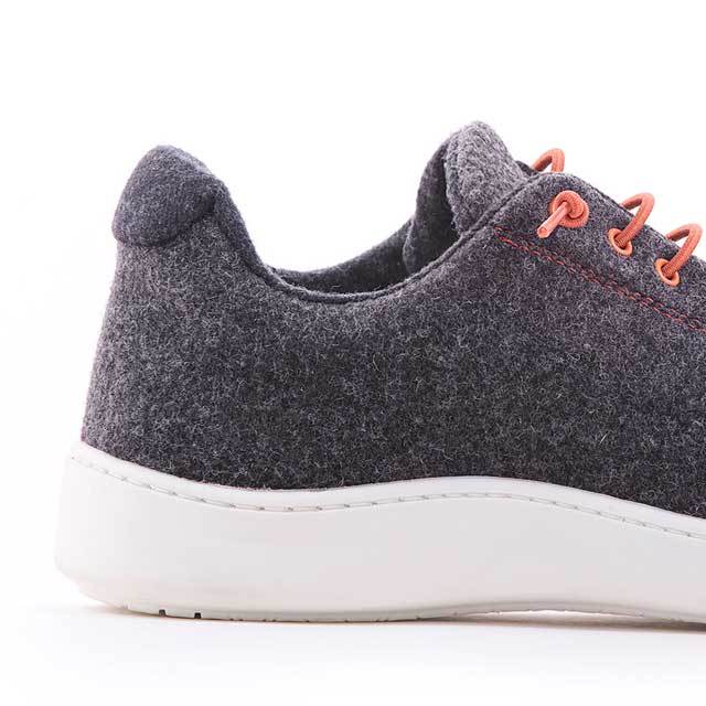 Klassischer Wooler - Orange Grey