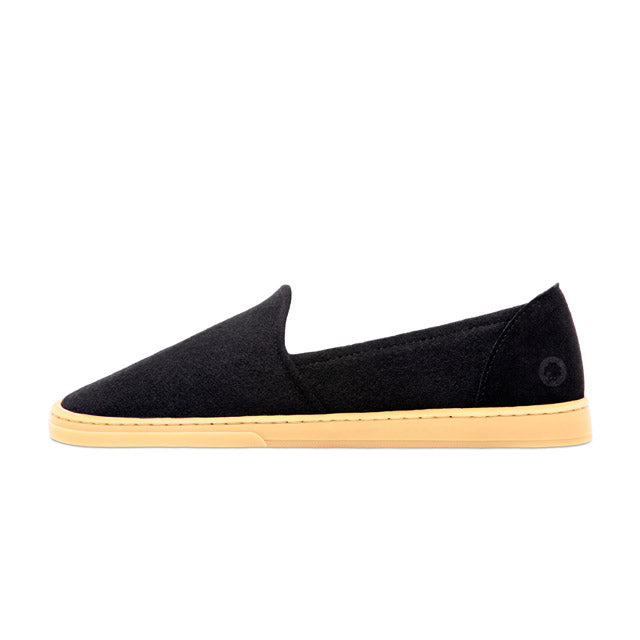 Chaussons en laine - Black