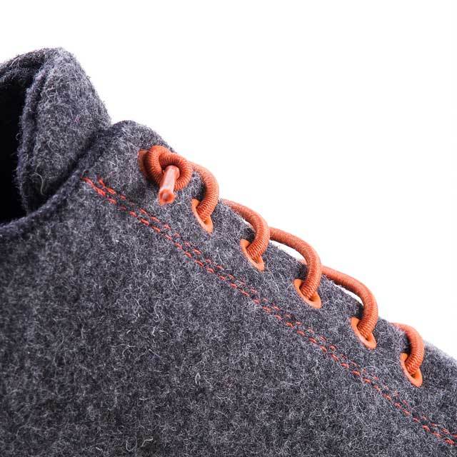 Klassischer Wooler - Orange Grey
