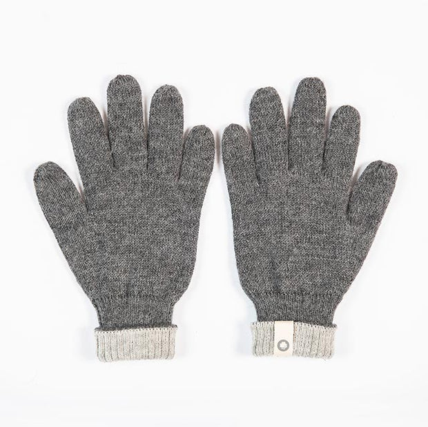 Alpaca Gloves - Dark Grey