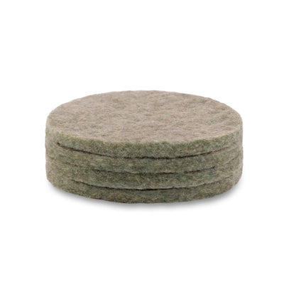 Felt Coaster 4 Pack - Khaki