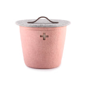 Wool Basket - Pink