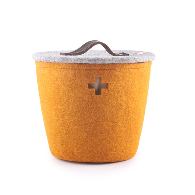 Wollkorb groß - Honey