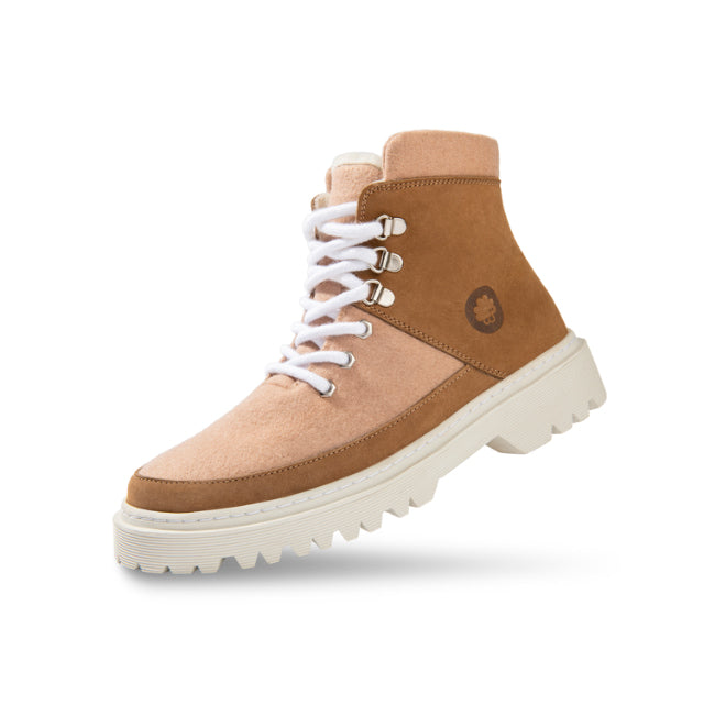 Ice Wooler Sand Rose Baabuk Wool Sneaker Shoe
