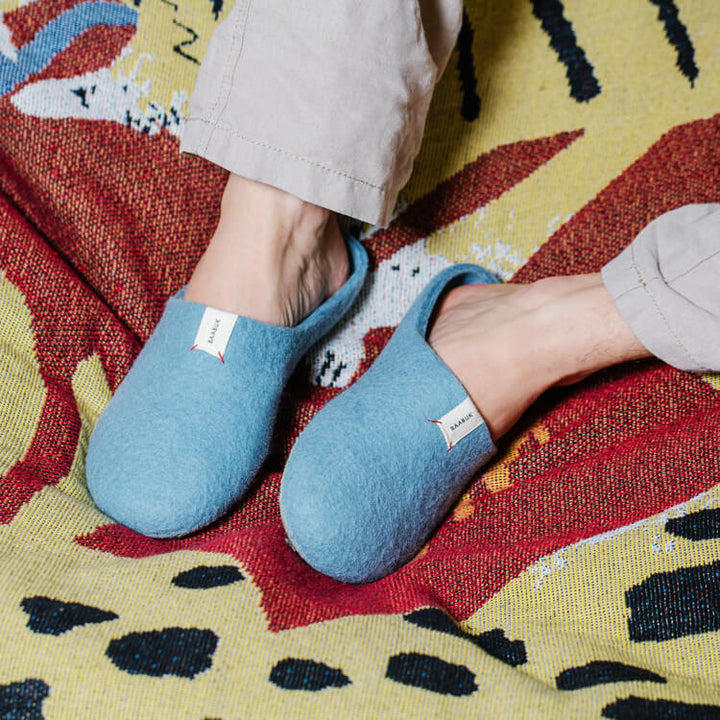 Chaussons Kanga - Bleu clair